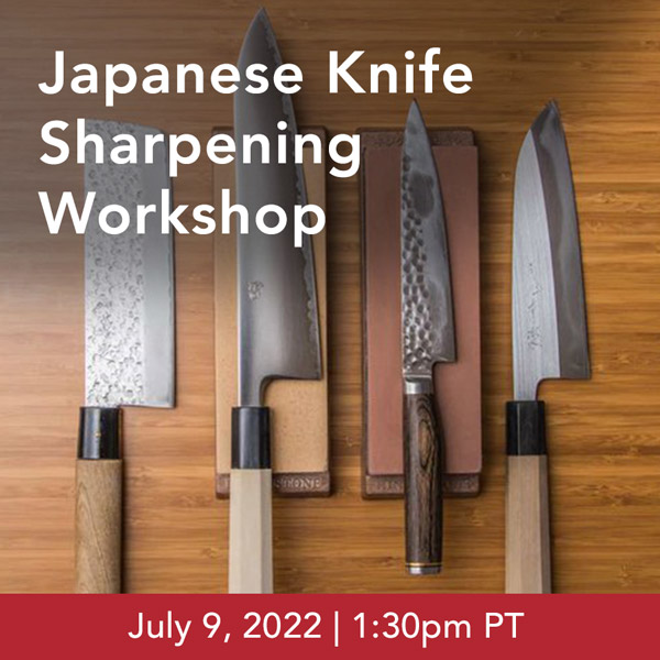 Japanese Knife Sharpening Workshop